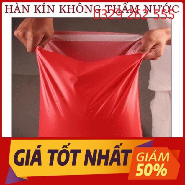 (~100 cái Túi dán miệng) size 32x45cm Túi nilon gói hàng niêm phong tự dính siêu dai