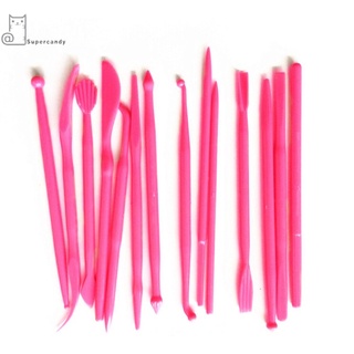 14pcs Plastic Crafts Clay Modeling Tool for Shaping and Sculpting