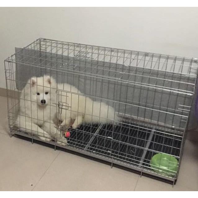 Chuồng Vân Đá Dành Cho Pet Lớn 1m , lồng Chó gấp gọn tặng kèm khay