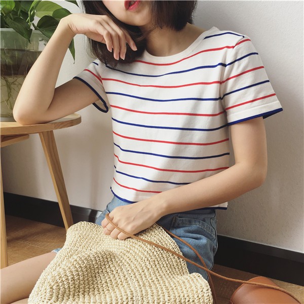 [SẴN] Áo croptop len tay ngắn Ulzzang Quảng Châu ALC20 | BigBuy360 - bigbuy360.vn