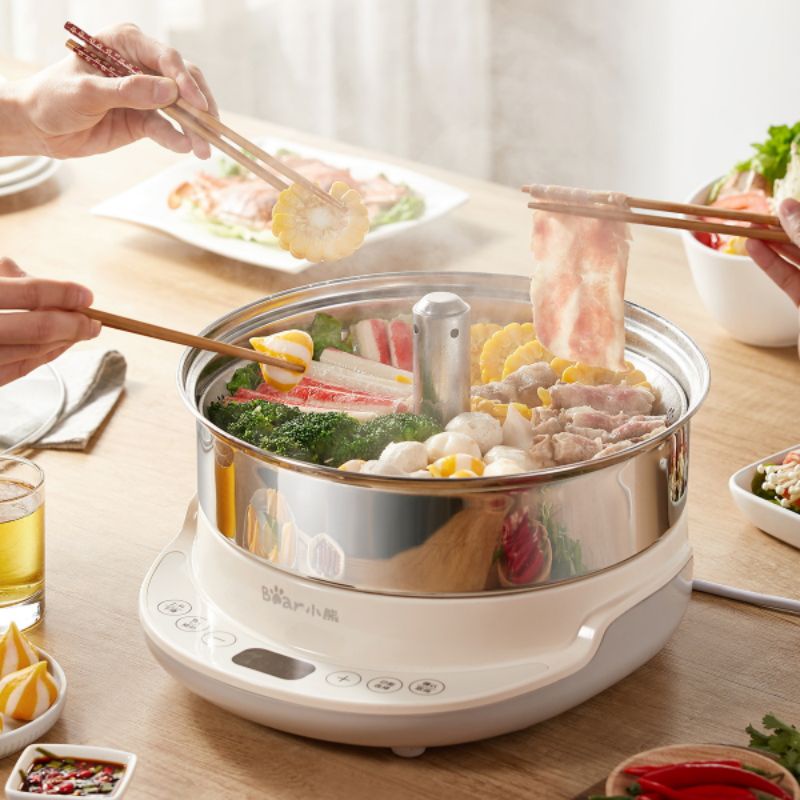 NỒI LẨU THANG MÁY 5L >> CHÍNH HÃNG BEAR