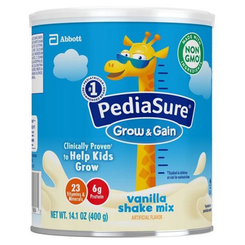 Sữa Pediasure vị vanilla dành cho bé biếng ăn 400g của Mỹ
