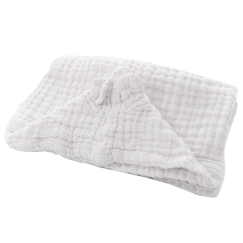 Khăn Quấn Em Bé Chất Liệu Cotton 6 Lớp Có Nón Trùm Kiểu Hồi Giáo