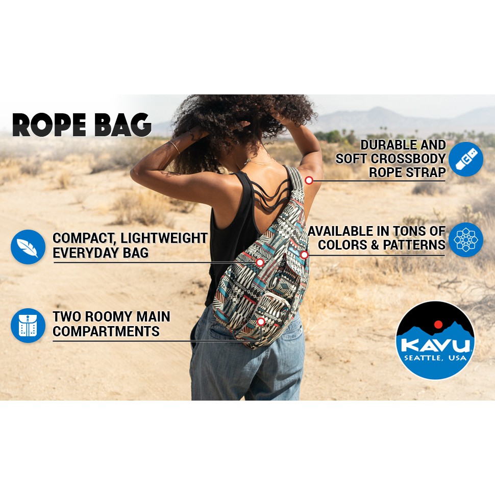 [ HÀNG XUẤT XỊN ] Túi Đeo Chéo Thời Trang Kavu Rope Bag Cao cấp - Nhiều Màu