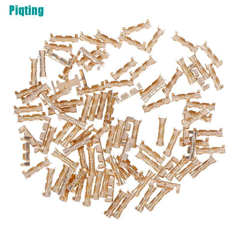 Set 100 Đầu Nối Dây Điện Bằng Đồng 0.5-1.5Mm2 crimp