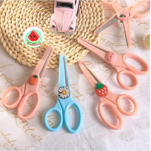 Kéo Thủ Công, Kéo Cắt Giấy Học Sinh An Toàn 🍉Duashop🍉