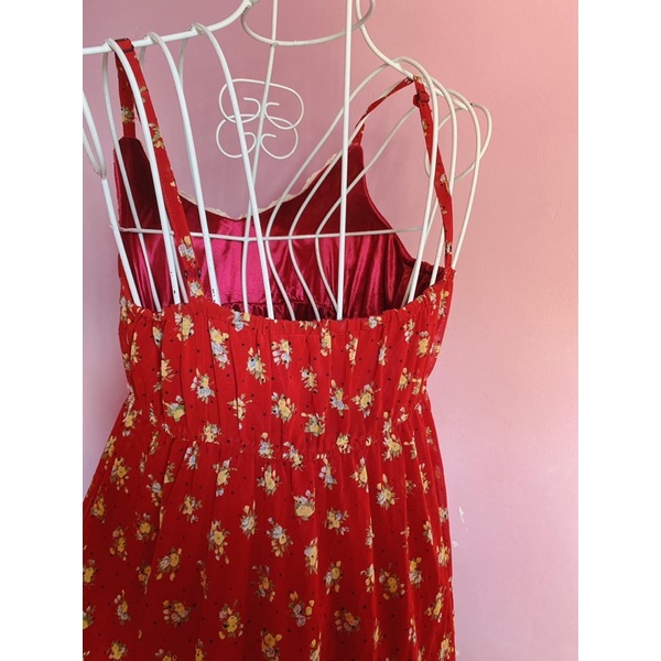 Đầm lolita hoa nhí phong cách vintage mori girl