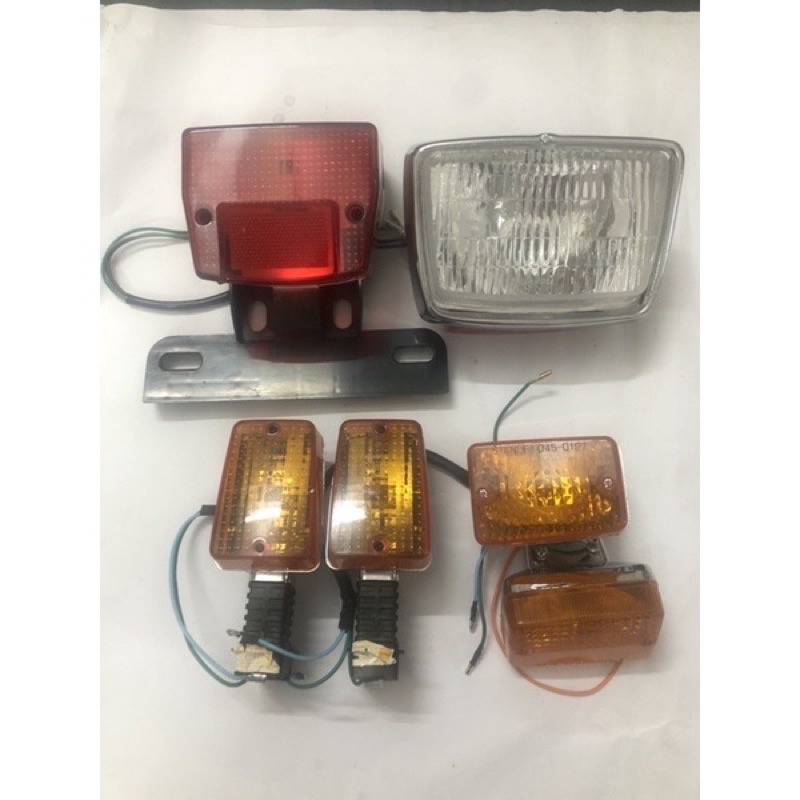 Combo Choá đèn hậu, Choá đền pha+ vành pha, choá xi nhan trước sau cup 82