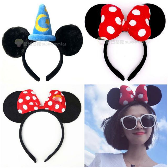 BĂNG ĐÔ CÀI TÓC CHUỘT MICKY CHO BẠN CHO BÉ