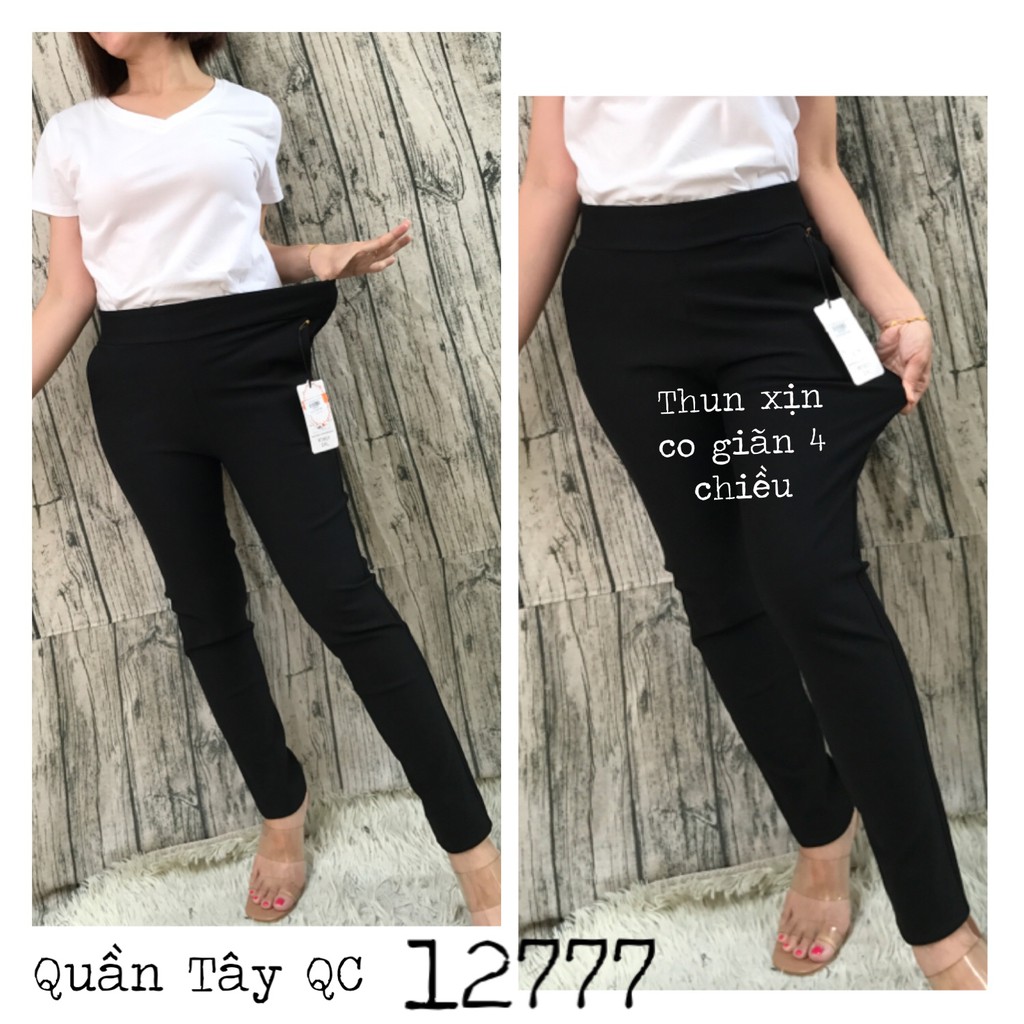 Quần tây BIG SIZE cao cấp form đẹp - sau lưng thun co giãn 12777