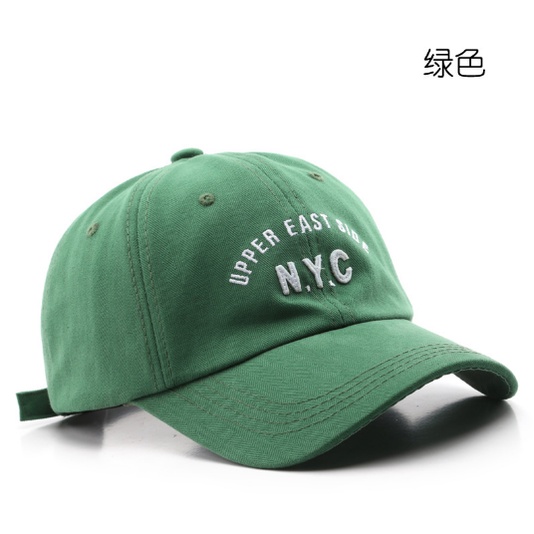 Mũ lưỡi trai nón kết vải mềm thêu chữ N.Y.C phong cách ulzzang Unisex Hàn Quốc