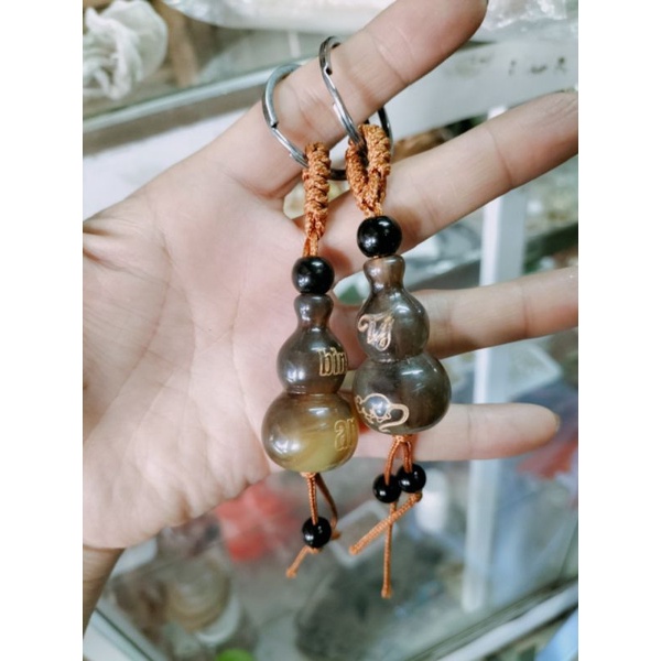 Móc khoá ô tô xe máyMóc khoá phật, ông thần tài phong thủy bình an tài lộc Thuylamshop
