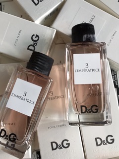 [ Mẫu thử ] Nước hoa nữ D&G 3