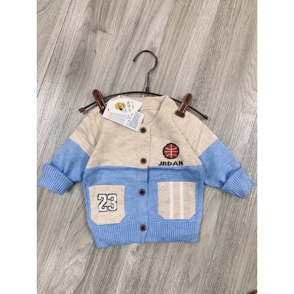 Áo khoác len cho bé trai hàng Quảng Châu- Áo len Cardigan cho bé Trai K068