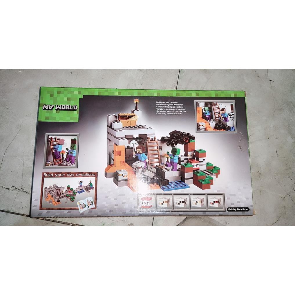 Bộ mô hình lego lắp ghép nhà thỏa sức sáng tạo