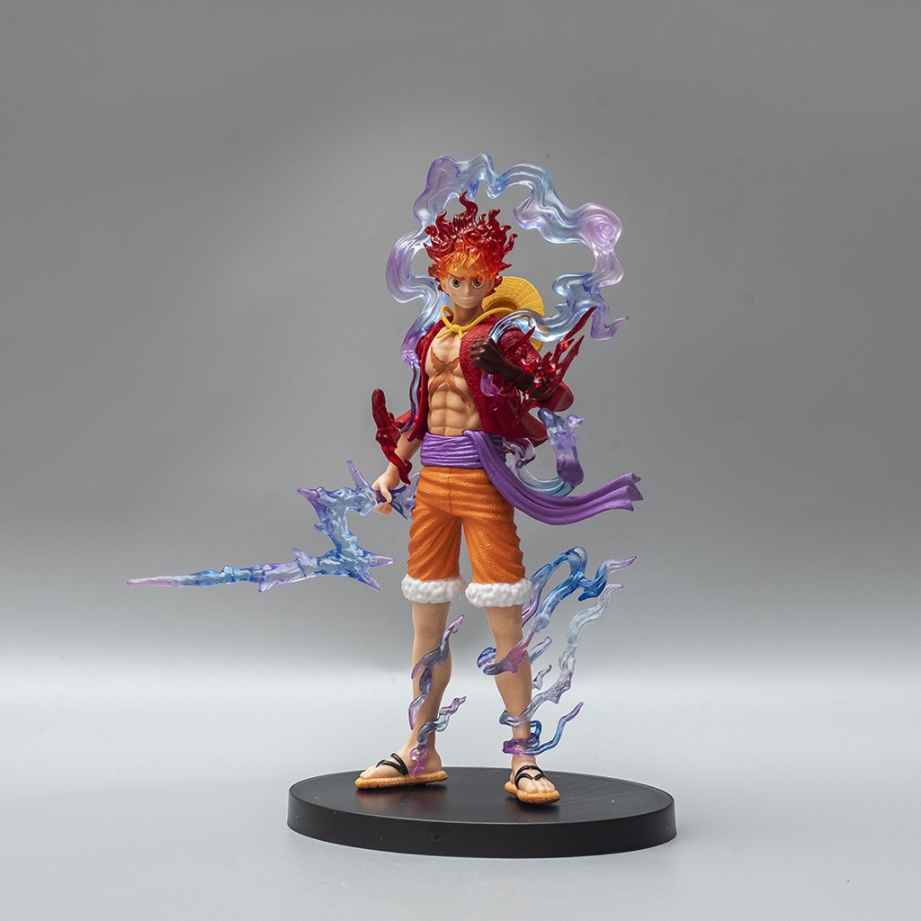 Mô hình One Piece Luffy Gear 5 model Nika cao 22cm ZR12 mô hình Luffy trạng thái gear 5 One Piece Haki Shop