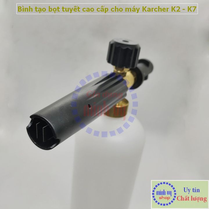 Bình tạo bọt tuyết cao cấp cho máy rửa xe Karcher K2 - K7