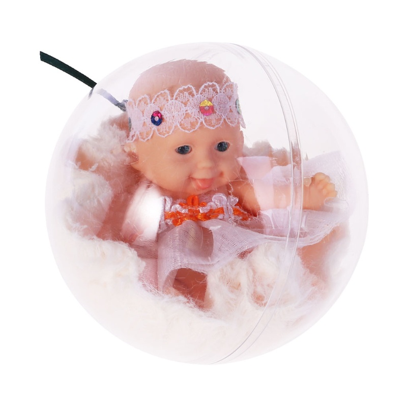 Búp Bê Trong Suốt Kích Thước 4 Inch Như Thật