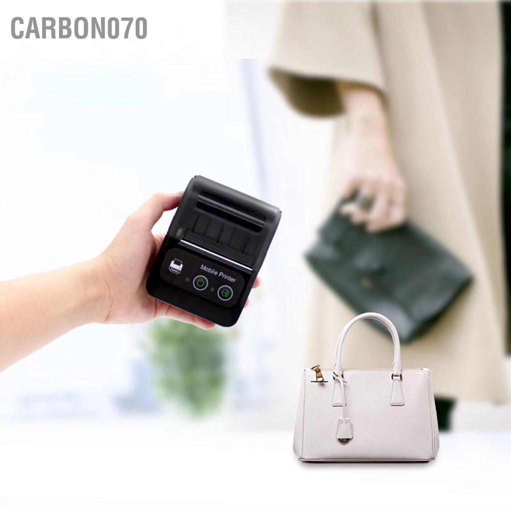 PT-280 Máy In Nhiệt mini cầm tay khổ giấy 58mm kết nối bluetooth không dây