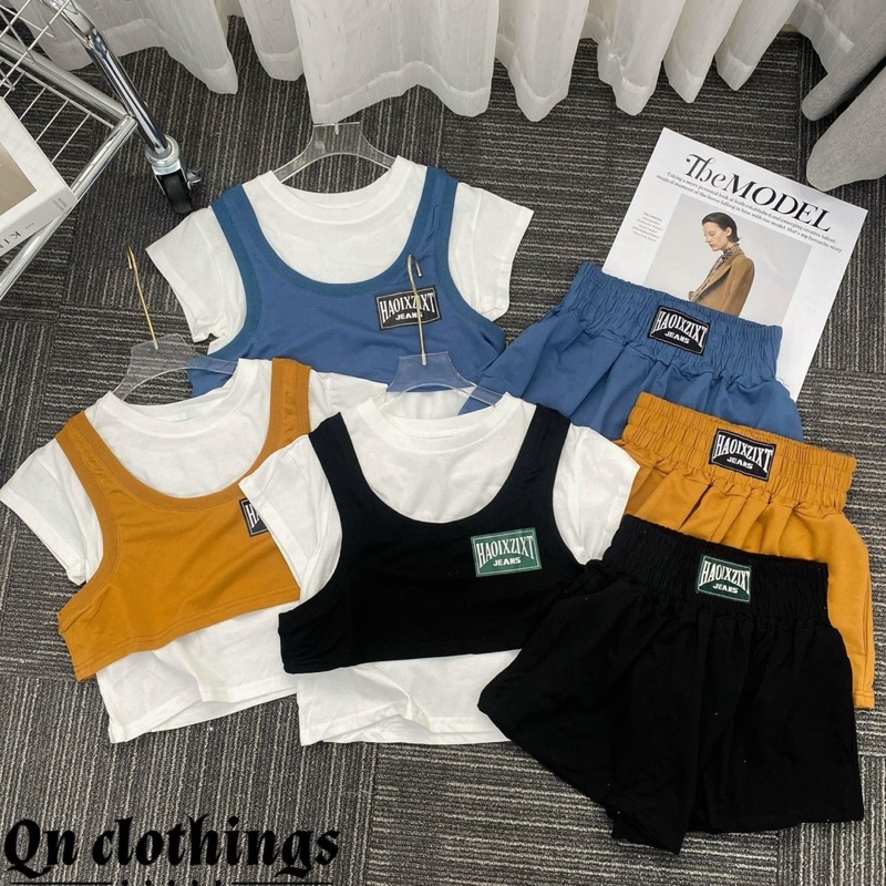 Set bộ croptop 3 món.