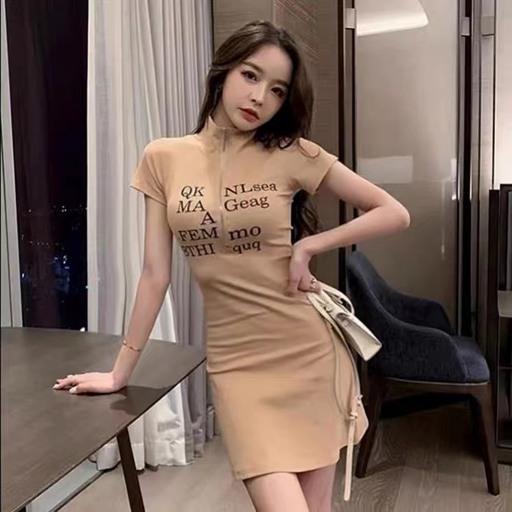 Đầm Ôm Dáng Cắt Thấp Quyến Rũ Thời Trang Mùa Hè Dành Cho Nữ