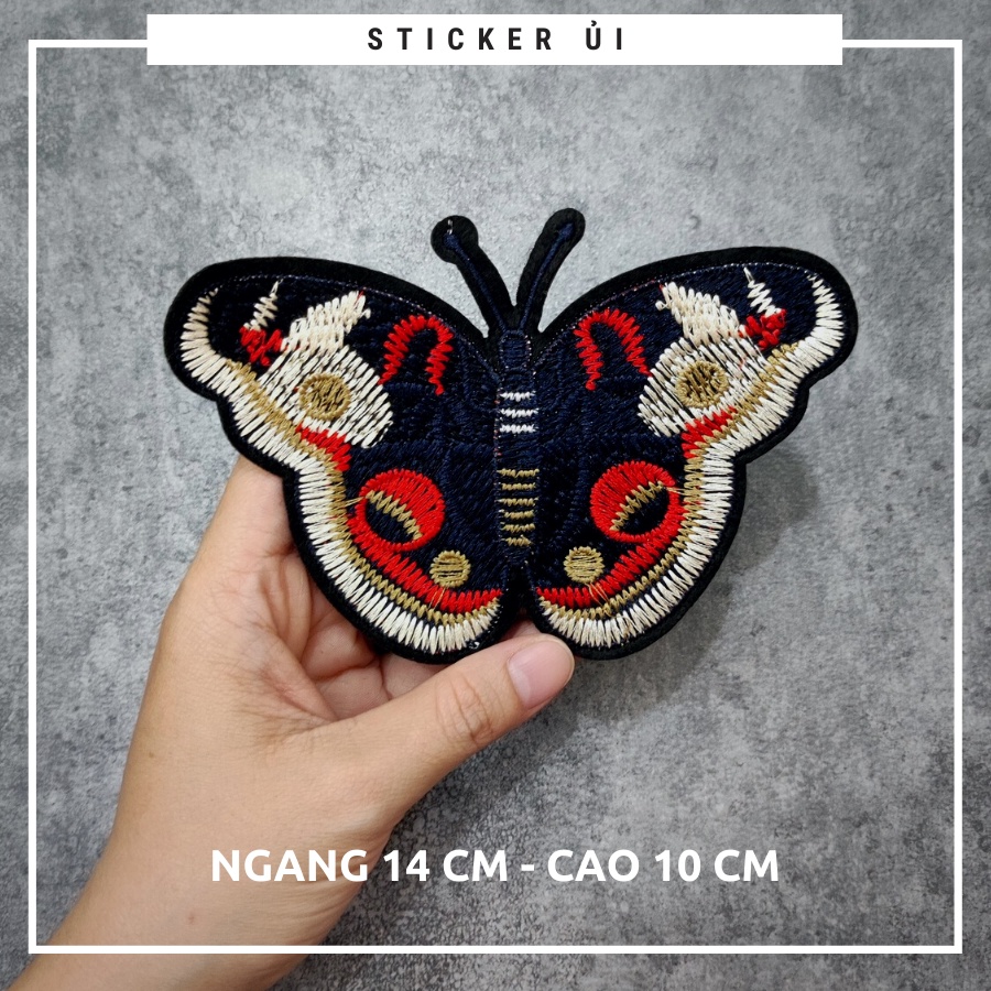 Sticker ủi áo hoa vải thêu cao cấp -DÙNG LÀM BÔNG CÀI ÁO HAY HÌNH ỦI ÁO TRANG TRÍ VÁY, ĐẦM, ÁO DÀI HOẶC LÀM MIẾNG VÁ ÁO