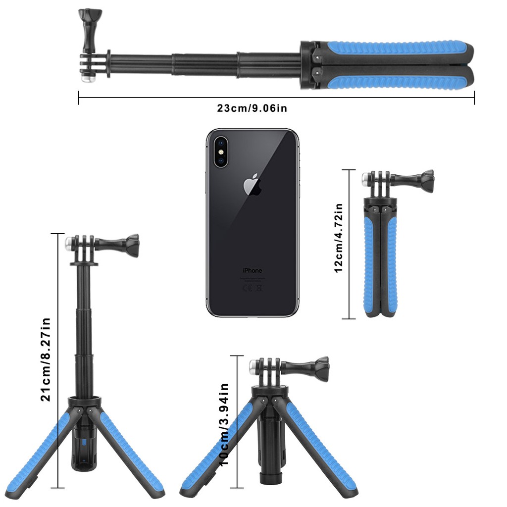 Gậy Selfie Mini Kéo Dài + Tripod Cho Máy Ảnh Gopro