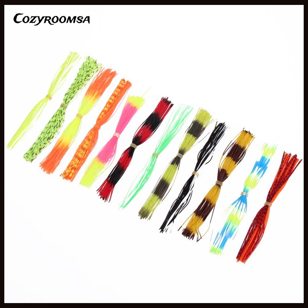 12 cuộn chỉ Silicone 12 màu