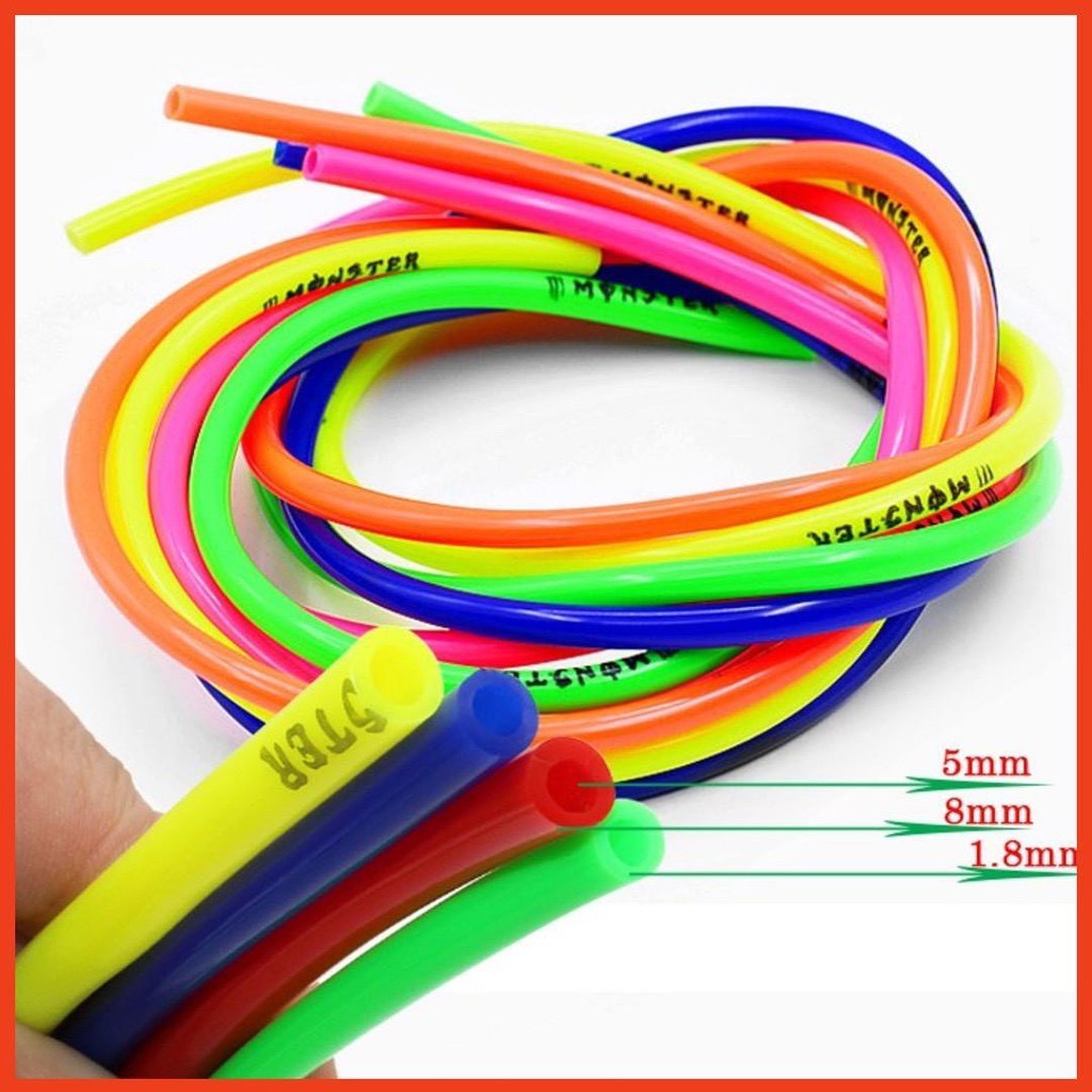 Ống dẫn xăng đủ màu, chê độ bọc dây phanh, dây điện