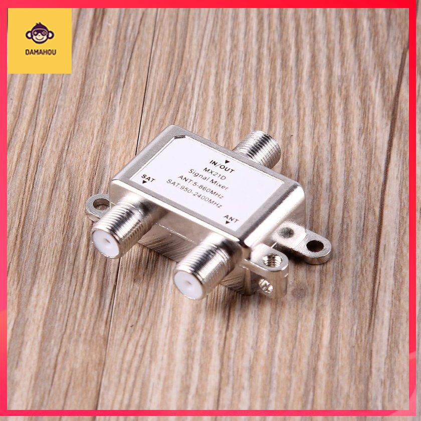 Bộ chia tín hiệu truyền hình 2 chiều Bộ chia tín hiệu truyền hình cáp Bộ trộn tín hiệu SAT / ANT Diplexer