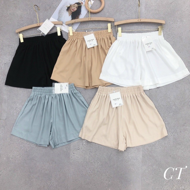 QUẦN SOOC LỤA CẠP CHUN QUẢNG CHÂU MS13299