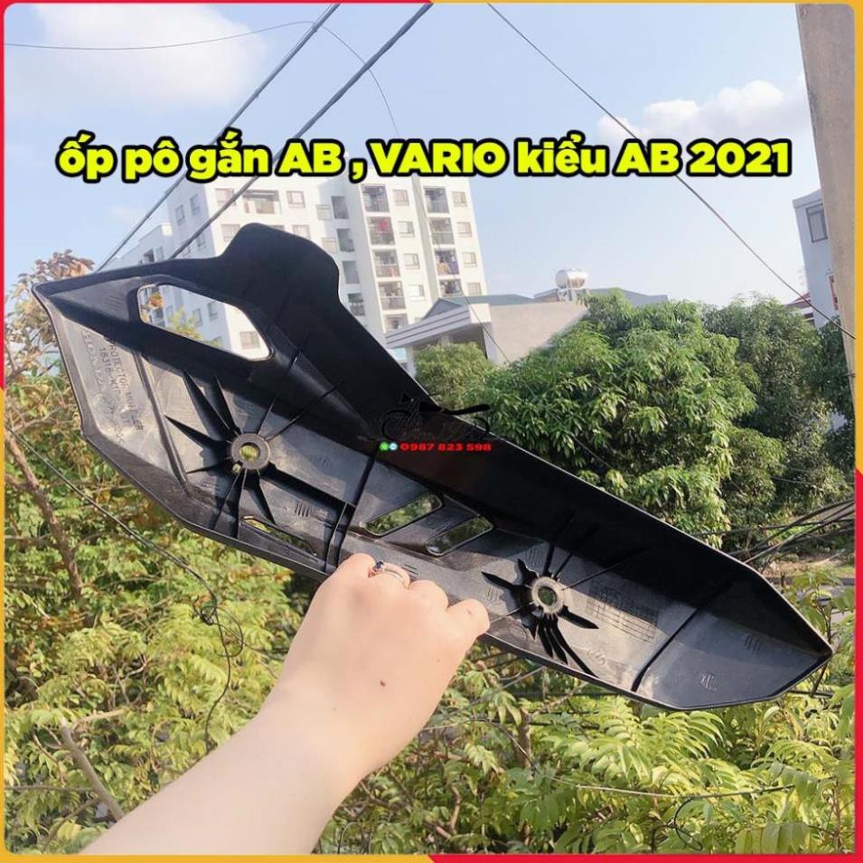 ★ Ốp Pô AB 2020 - 2021 - 2022 , Chụp Pô AIRBLADE 2020 - 2022 Chính Hãng Honda ★