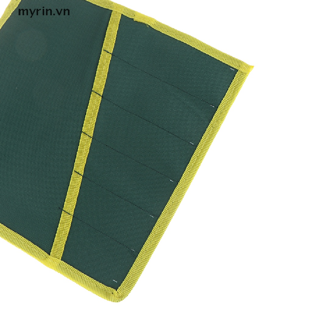 Túi Đựng Cờ Lê Cuộn Vải Canvas 6 / 8 / 12 / 25 Ngăn Tiện Dụng