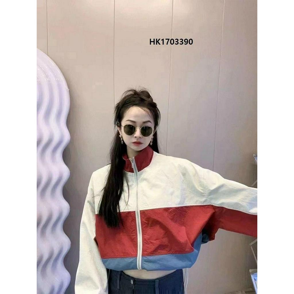 Áo Khoác Dù Nữ Form Lửng Phối Màu Mẫu Mới Siêu Hot Hit - CLITUS