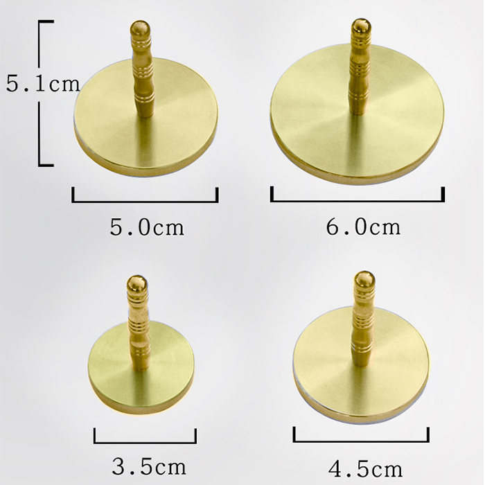 Dụng cụ ép phẳng tro lư hương bằng đồng chuyên dụng