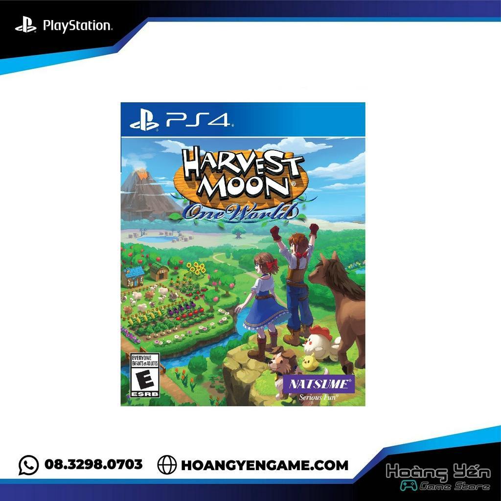 Đĩa Game Harvest Moon One World ps4