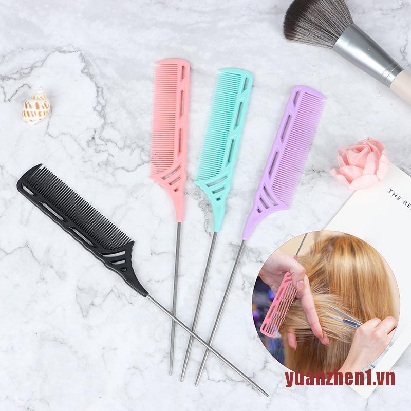 Lược Đuôi Chuột Đuôi Dài Sắc Bén Chia Ngăn Cho Nữ