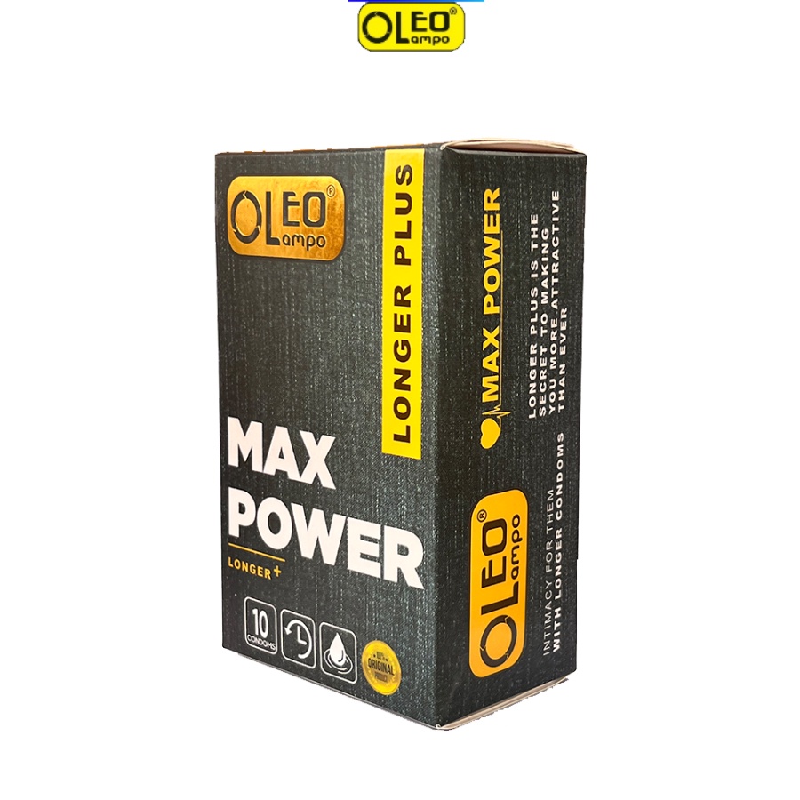 ♨️ MẪu HÓT Hương Vani ♨️ Bao cao su Durex Oleo Max Power 10 bao. Bao Gân Gai dành cho nam nữ muốn kéo dài thời gian QH.