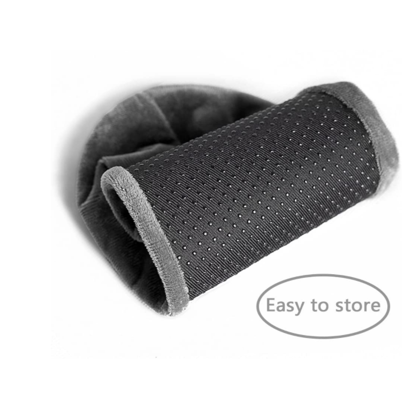 Bọc giày đi trong nhà bằng vải flannel chống trượt có thể tái sử dụng tiện lợi