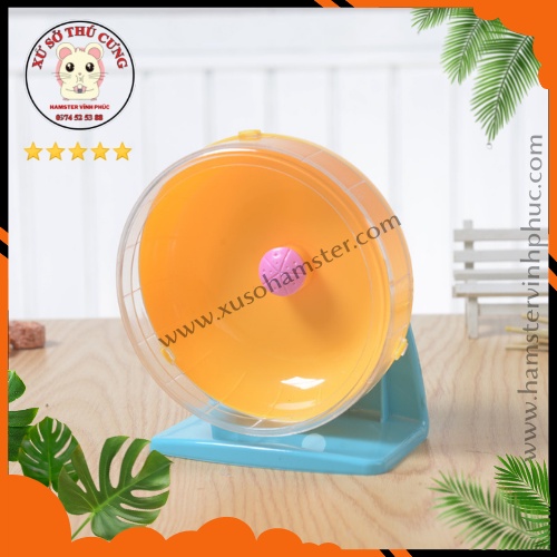 Xứ Sở thú Cưng- Hamster Vĩnh Phúc. wheel chạy hamster 16cm kèm chân đế