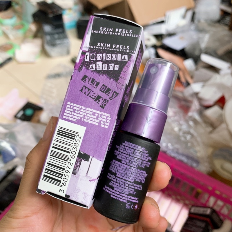 Bill US - Xịt khoáng khoá nền mini 15ml URBAN DECAY All Nighter Long-Lasting Makeup Setting Spray