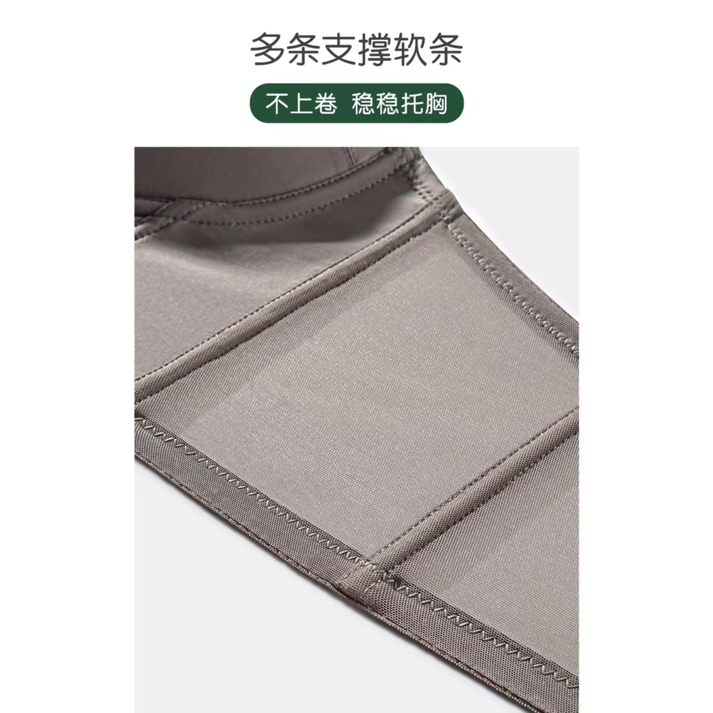 Áo Lót Mềm Nâng Ngực Tạo Dáng Ngực Ba Chiều Có Thể Điều Chỉnh Thoải Mái Phong Cách Cổ Điển Cho Nữ 32/70AB Through Cup-38/85AB