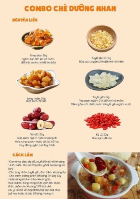 100g/500g Tuyết yến to kéo sợi nấu ăn