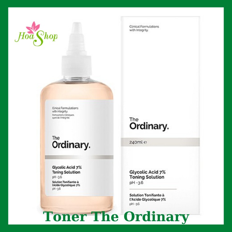 Toner The Ordinary Phục Hồi Da, Làm Sáng Da Giúp Da Mịn Màng 240ml