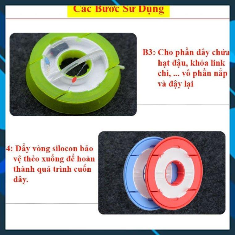 [Chất Lượng] Trục Cuốn Cước, Trục Cuốn Thẻo Câu Cá Silicon Cuốn Thẻo Đại Lý Đồ Câu Cá Chuyên Dụng Câu Đài , Câu Đơn