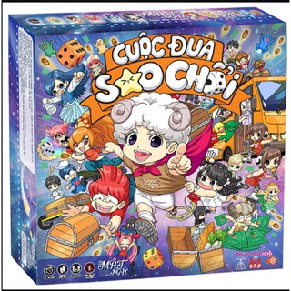 Đồ chơi trẻ em - Boardgame Lớp Học Mật Ngữ - Cuộc Đua Sao Chổi (BẢN ĐẸP)