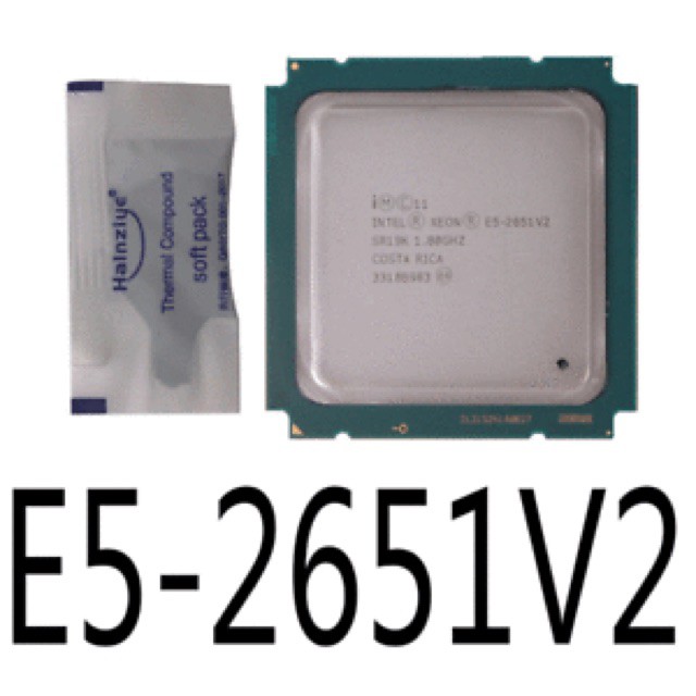 Intel Xeon Processor nhóm E5 V2   E5-2637v2 E5-2650v2 E5-2651v2 E5-2660v2 E5-2670v2