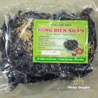 COMBO 2 GÓI RONG BIỂN XOẮN ĐÀ NẴNG SẤY MÈ ĂN LIỀN - gói 250gr