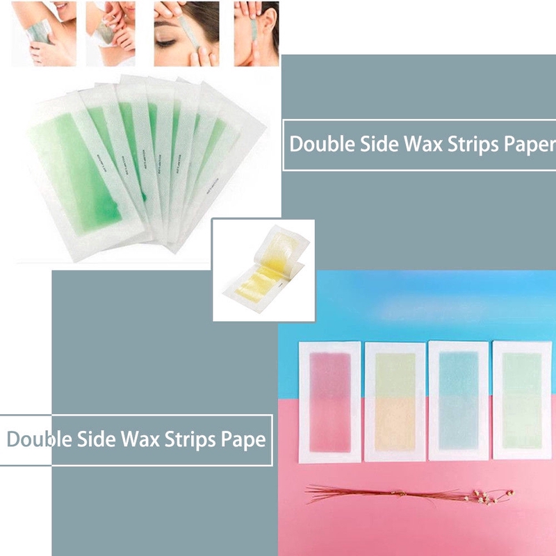 Set 5 miếng dán lạnh wax lông hai mặt cho cơ thể