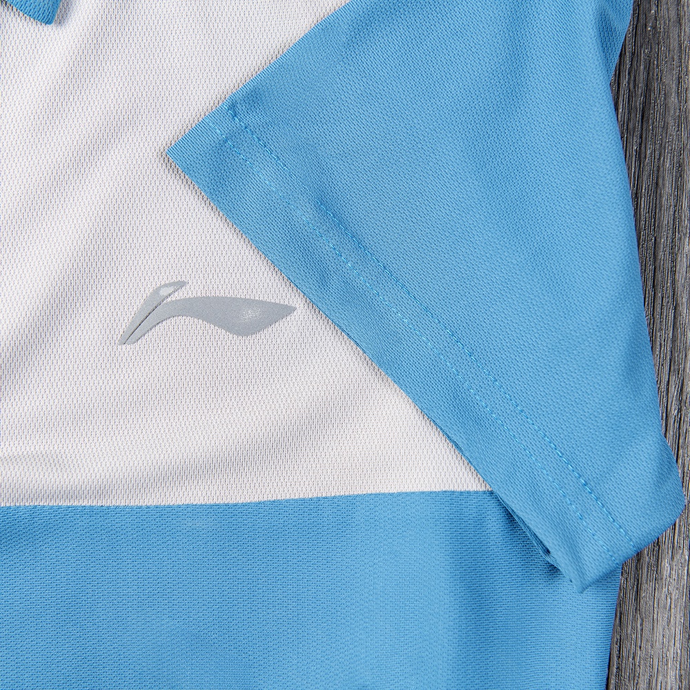 Áo polo thể thao APLR655, áo li-ning thể thao chất thun gai thấm hút mồ hôi, khử mùi nhanh chóng